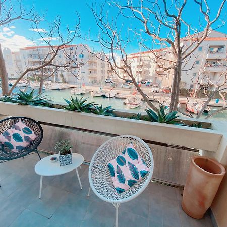 Apartmán Superbe T2 Au Calme Avec Balcon Sur La Marina - 10 Canet-en-Roussillon Exteriér fotografie