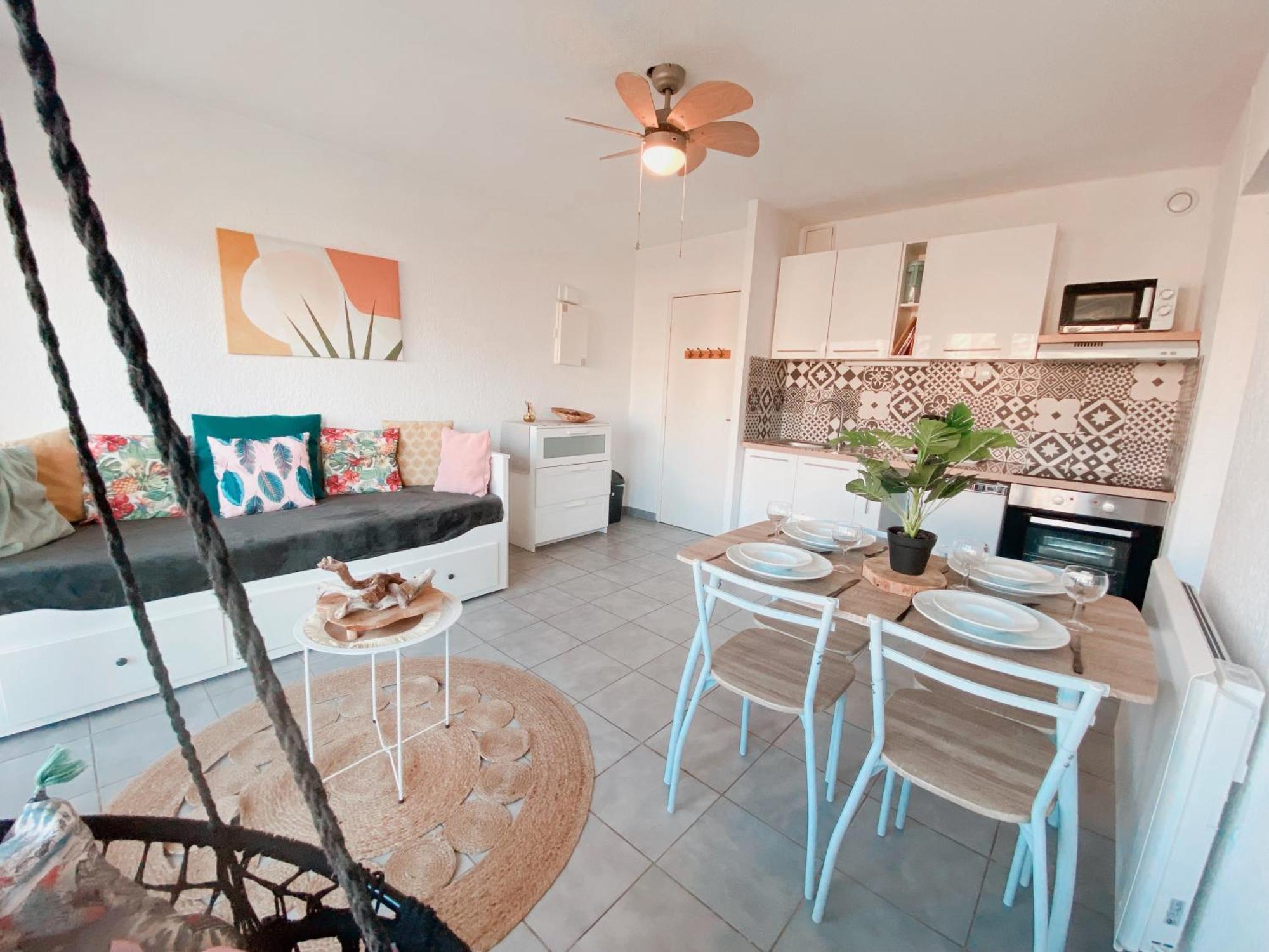 Apartmán Superbe T2 Au Calme Avec Balcon Sur La Marina - 10 Canet-en-Roussillon Exteriér fotografie