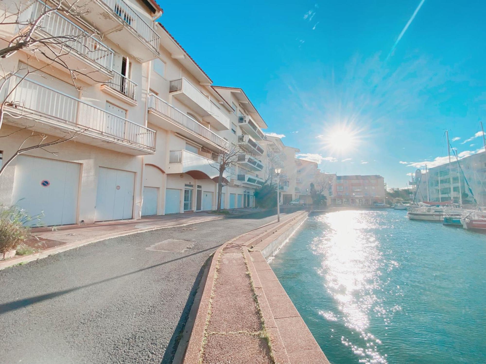 Apartmán Superbe T2 Au Calme Avec Balcon Sur La Marina - 10 Canet-en-Roussillon Exteriér fotografie