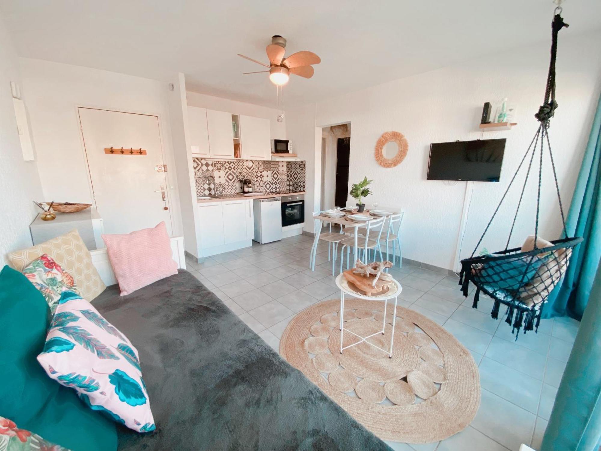 Apartmán Superbe T2 Au Calme Avec Balcon Sur La Marina - 10 Canet-en-Roussillon Exteriér fotografie